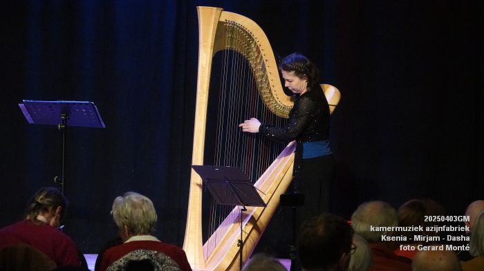 DSC08119- kamermuziek azijnfabriek - Ksenia Beltiukova - Mirjam Rietberg - Dasha Beltiukova - 3apr2025 -  foto GerardMontE web