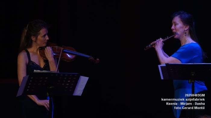 DSC08141- kamermuziek azijnfabriek - Ksenia Beltiukova - Mirjam Rietberg - Dasha Beltiukova - 3apr2025 -  foto GerardMontE web