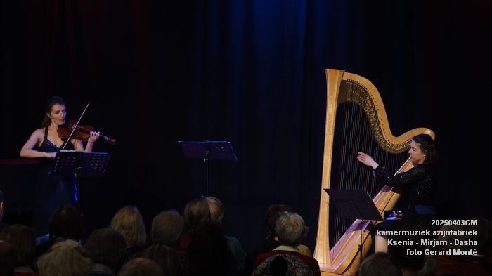DSC08160- kamermuziek azijnfabriek - Ksenia Beltiukova - Mirjam Rietberg - Dasha Beltiukova - 3apr2025 -  foto GerardMontE web