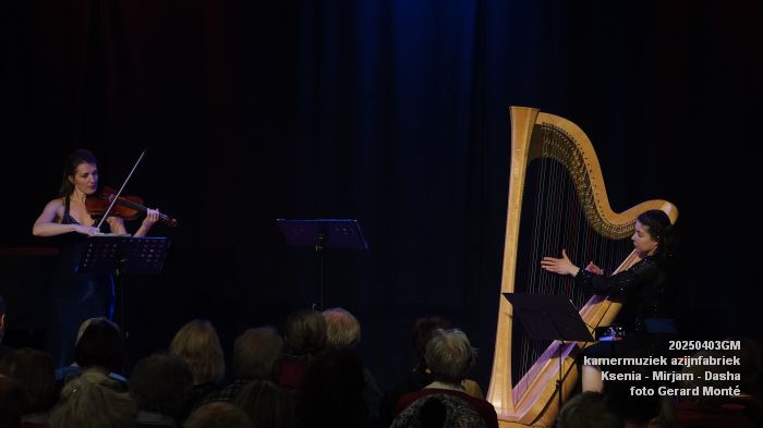 DSC08161- kamermuziek azijnfabriek - Ksenia Beltiukova - Mirjam Rietberg - Dasha Beltiukova - 3apr2025 -  foto GerardMontE web
