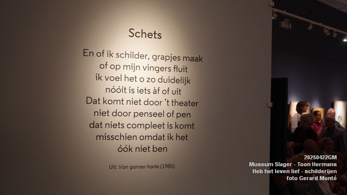 DSC00514- Museum Slager - Toon Hermans - Heb het leven lief - 22apr2025 -  foto GerardMontE web