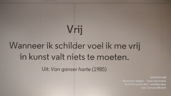 DSC00546- Museum Slager - Toon Hermans - Heb het leven lief - 22apr2025 -  foto GerardMontE web