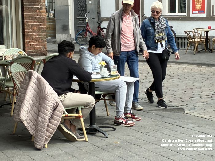 IMG_1750- Centrum Den Bosch Visstraat  Bossche Amateur Schilderdag - 3juni2025 -  foto Willem van Aart