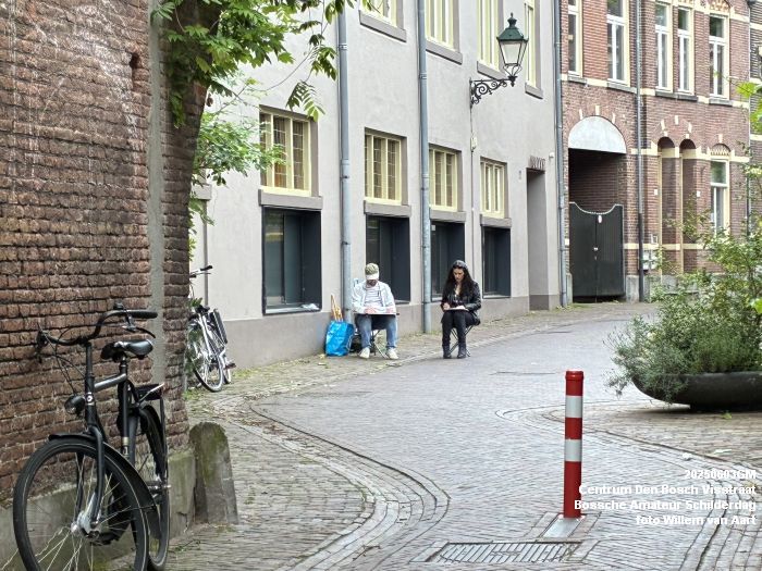 IMG_1751- Centrum Den Bosch Visstraat  Bossche Amateur Schilderdag - 3juni2025 -  foto Willem van Aart