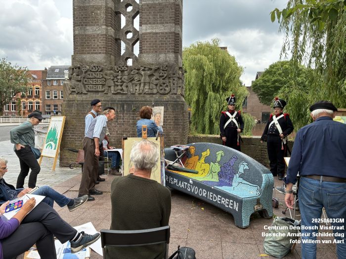 IMG_1771- Centrum Den Bosch Visstraat  Bossche Amateur Schilderdag - 3juni2025 -  foto Willem van Aart