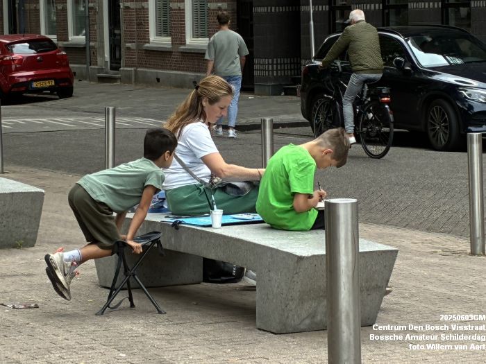 IMG_1776- Centrum Den Bosch Visstraat  Bossche Amateur Schilderdag - 3juni2025 -  foto Willem van Aart