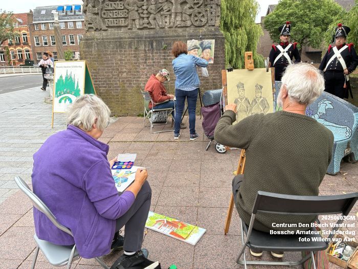 IMG_1782- Centrum Den Bosch Visstraat  Bossche Amateur Schilderdag - 3juni2025 -  foto Willem van Aart