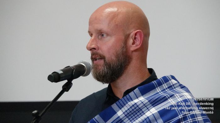 DSC00056- Keti Koti Den Bosch - herdenking 162 jaar afschaffing slavernij - Erfgoed Tuighuis - 1juli2025 -  foto GerardMontE web
