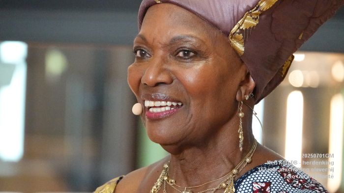 DSC00117- Keti Koti Den Bosch - herdenking 162 jaar afschaffing slavernij - Erfgoed Tuighuis - 1juli2025 -  foto GerardMontE web