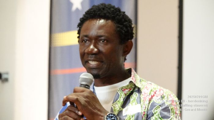 DSC00206- Keti Koti Den Bosch - herdenking 162 jaar afschaffing slavernij - Erfgoed Tuighuis - 1juli2025 -  foto GerardMontE web