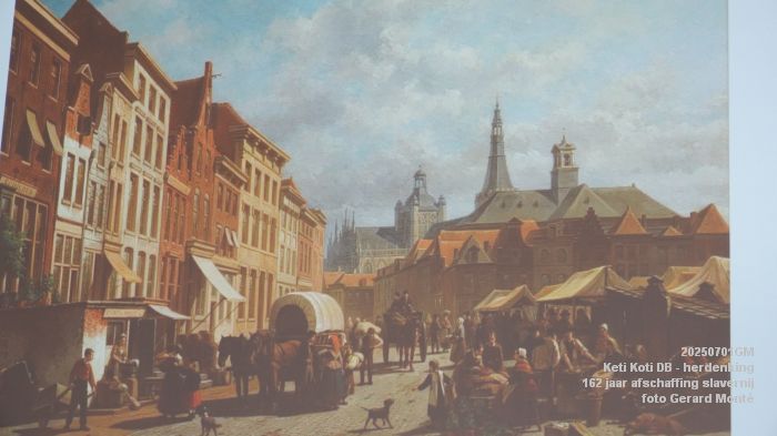 DSC00233- Keti Koti Den Bosch - herdenking 162 jaar afschaffing slavernij - Erfgoed Tuighuis - 1juli2025 -  foto GerardMontE web