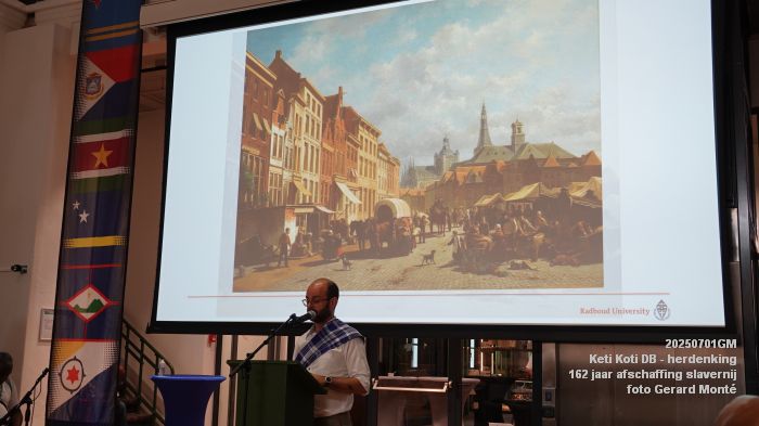 DSC00242- Keti Koti Den Bosch - herdenking 162 jaar afschaffing slavernij - Erfgoed Tuighuis - 1juli2025 -  foto GerardMontE web