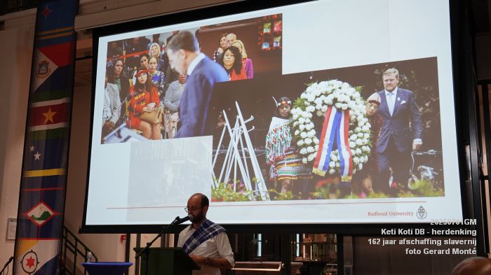 DSC00247- Keti Koti Den Bosch - herdenking 162 jaar afschaffing slavernij - Erfgoed Tuighuis - 1juli2025 -  foto GerardMontE web