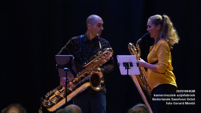 DSC07216- kamermuziek azijnfabriek - Nederlands Saxofoon Octet - 4okt2025 -  foto GerardMontE