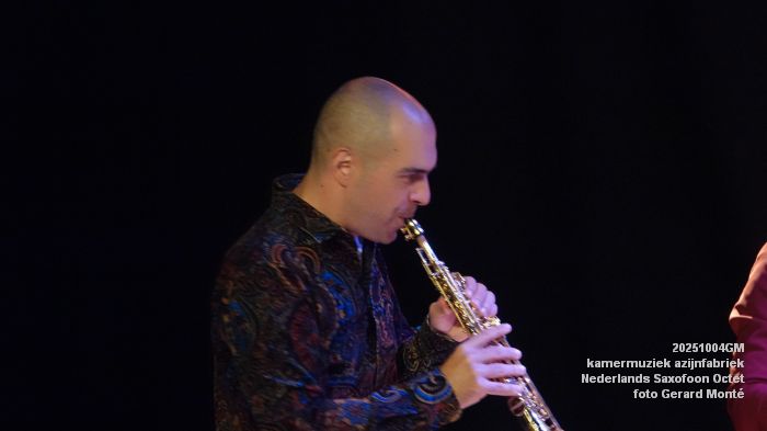 DSC07271- kamermuziek azijnfabriek - Nederlands Saxofoon Octet - 4okt2025 -  foto GerardMontE