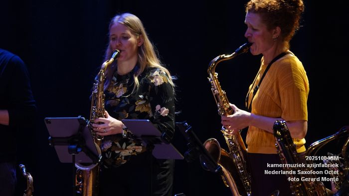 DSC07299- kamermuziek azijnfabriek - Nederlands Saxofoon Octet - 4okt2025 -  foto GerardMontE