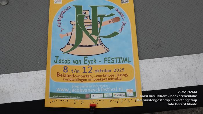 DSC08506- Joost van Balkom - boekpresentatie - Met vuistengestomp en voetengetrap - 12okt2025 -  foto GerardMontE