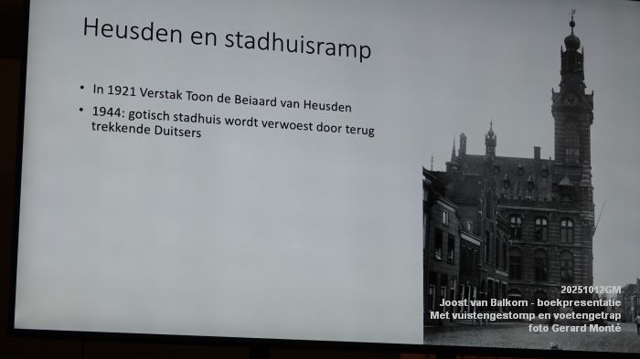 DSC08577- Joost van Balkom - boekpresentatie - Met vuistengestomp en voetengetrap - 12okt2025 -  foto GerardMontE