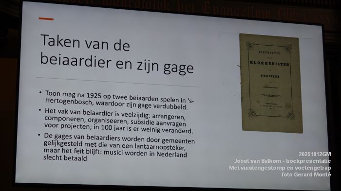 DSC08580- Joost van Balkom - boekpresentatie - Met vuistengestomp en voetengetrap - 12okt2025 -  foto GerardMontE