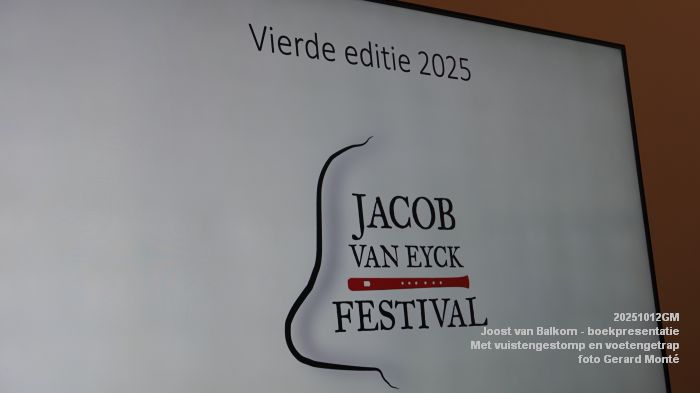 aDSC08519- Joost van Balkom - boekpresentatie - Met vuistengestomp en voetengetrap - 12okt2025 -  foto GerardMontE