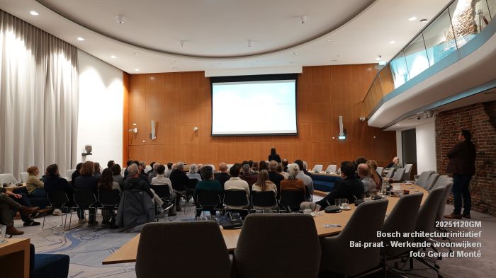 DSC02751- Bosch architectuurinitiatief - Bai-praat over Werkende woonwijken - 20nov2025 -  foto GerardMontE