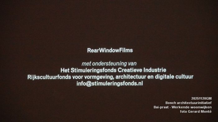 DSC02830- Bosch architectuurinitiatief - Bai-praat over Werkende woonwijken - 20nov2025 -  foto GerardMontE