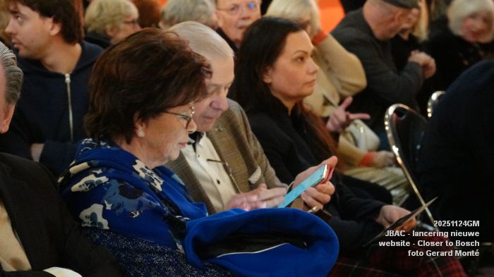DSC03587- JBAC - lancering website - Closer to Bosch - 24nov2025 -  foto GerardMontE