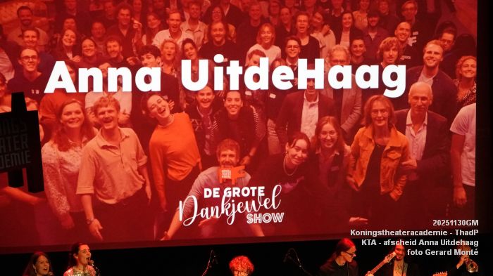 DSC04469- Koningstheateracademie KTA - afscheid Anna Uitdehaag - ThadP - 23nov2025 -  foto GerardMontE