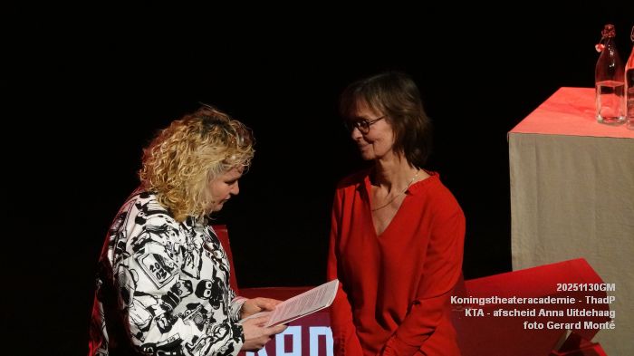 DSC04632- Koningstheateracademie KTA - afscheid Anna Uitdehaag - ThadP - 23nov2025 -  foto GerardMontE