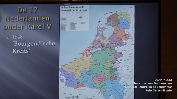 DSC05518- Kruithuis-lezing - Jan van Oudheusden W - Frederik Hendrik en de oorlog in de Langstraat 1624-1625 - 10dec2025 -  foto GerardMontE