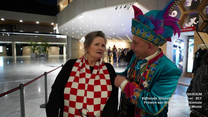 DSC08490- Vijftiende Sleuteldragersborrel - Prinsen van Brabant bij de Commissaris - Provinciehuis Oeteldonk -  3febr2026 - foto GerardMontE