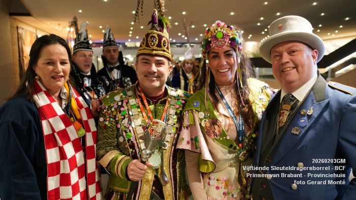 DSC08503- Vijftiende Sleuteldragersborrel - Prinsen van Brabant bij de Commissaris - Provinciehuis Oeteldonk -  3febr2026 - foto GerardMontE