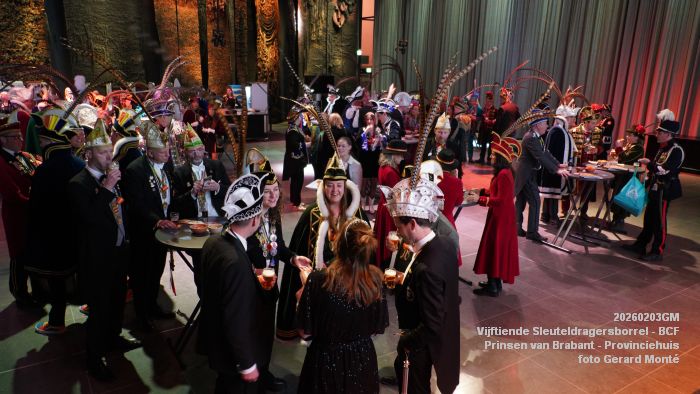 DSC08510- Vijftiende Sleuteldragersborrel - Prinsen van Brabant bij de Commissaris - Provinciehuis Oeteldonk -  3febr2026 - foto GerardMontE