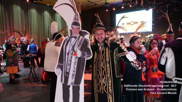 DSC08518- Vijftiende Sleuteldragersborrel - Prinsen van Brabant bij de Commissaris - Provinciehuis Oeteldonk -  3febr2026 - foto GerardMontE