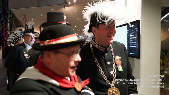 DSC08525- Vijftiende Sleuteldragersborrel - Prinsen van Brabant bij de Commissaris - Provinciehuis Oeteldonk -  3febr2026 - foto GerardMontE