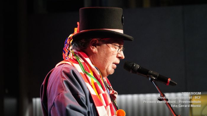 DSC08574- Vijftiende Sleuteldragersborrel - Prinsen van Brabant bij de Commissaris - Provinciehuis Oeteldonk -  3febr2026 - foto GerardMontE