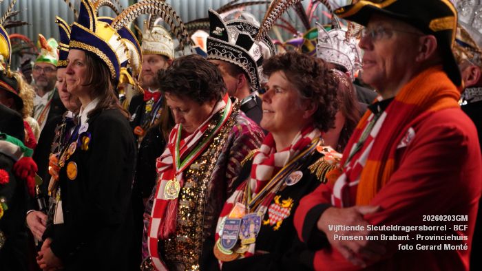 DSC08577- Vijftiende Sleuteldragersborrel - Prinsen van Brabant bij de Commissaris - Provinciehuis Oeteldonk -  3febr2026 - foto GerardMontE