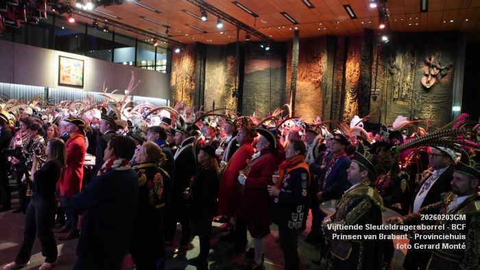 DSC08591- Vijftiende Sleuteldragersborrel - Prinsen van Brabant bij de Commissaris - Provinciehuis Oeteldonk -  3febr2026 - foto GerardMontE