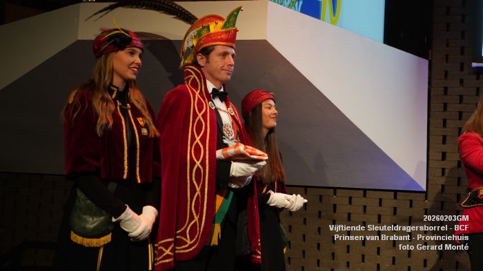 DSC08596- Vijftiende Sleuteldragersborrel - Prinsen van Brabant bij de Commissaris - Provinciehuis Oeteldonk -  3febr2026 - foto GerardMontE