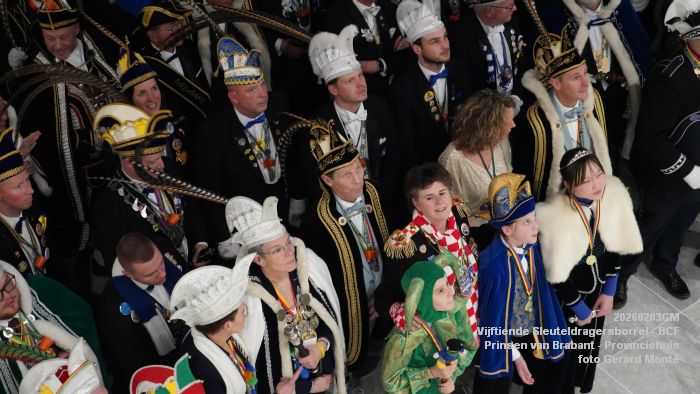 DSC08625- Vijftiende Sleuteldragersborrel - Prinsen van Brabant bij de Commissaris - Provinciehuis Oeteldonk -  3febr2026 - foto GerardMontE