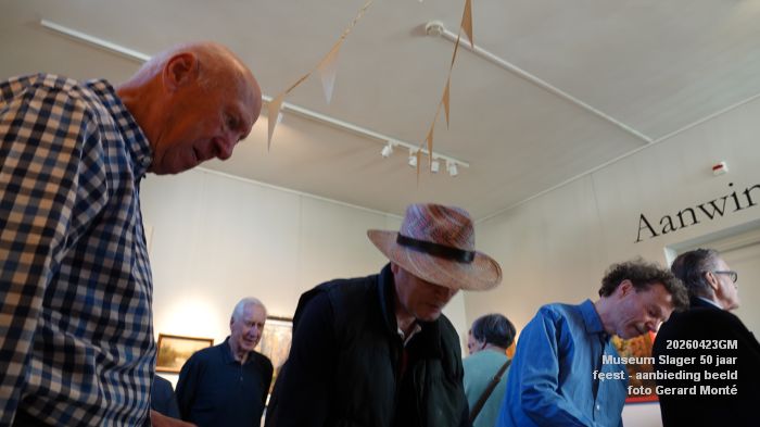 DSC07210- Museum Slager 50 jaar - feest met aanbieding beeld - 23apr2026 - foto GerardMontE