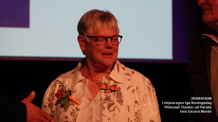DSC07514- Lintjesregen tgv Koningsdag - Pleinzaal Theater aan de Parade - 24apr2026 - foto GerardMontE