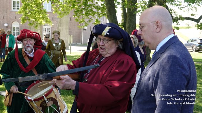 DSC08146- Sint-Jorisdag schuttersgilde De Oude Schuts - - Citadel - 26apr2026 - foto GerardMontE