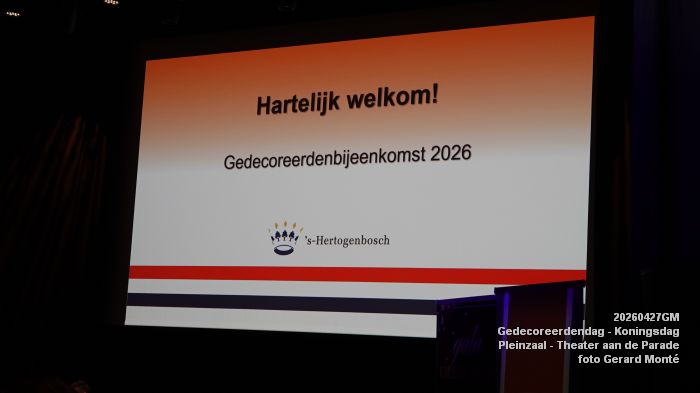 DSC08433- Gedecoreerdendag tgv Koningsdag - Pleinzaal Theater aan de Parade - 27apr2026 - foto GerardMontE DSC08433- Gedecoreerdendag tgv Koningsdag - Pleinzaal Theater aan de Parade - 27apr2026 - foto GerardMontE