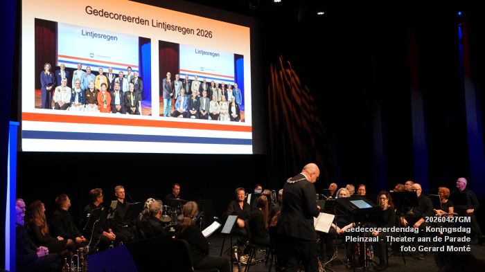 DSC08524- Gedecoreerdendag tgv Koningsdag - Pleinzaal Theater aan de Parade - 27apr2026 - foto GerardMontE DSC08524- Gedecoreerdendag tgv Koningsdag - Pleinzaal Theater aan de Parade - 27apr2026 - foto GerardMontE