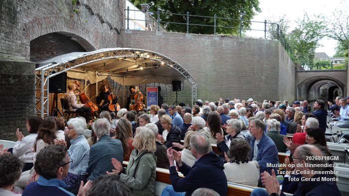 DSC03353- Muziek op de Binnendieze - Tacora Cello Ensemble - 18juli2026 - foto GerardMontE