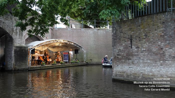DSC03393- Muziek op de Binnendieze - Tacora Cello Ensemble - 18juli2026 - foto GerardMontE