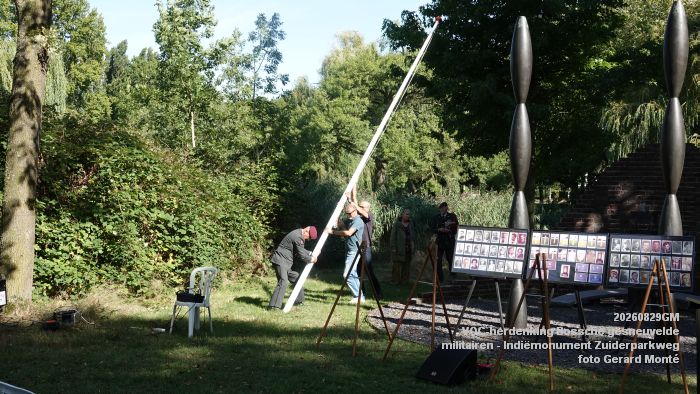 DSC05368- - VOC herdenking Bossche gesneuvelde militairen - Indiemonument Zuiderparkweg - 29aug2026 - foto GerardMontE