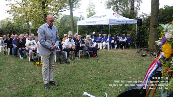 DSC05449- - VOC herdenking Bossche gesneuvelde militairen - Indiemonument Zuiderparkweg - 29aug2026 - foto GerardMontE
