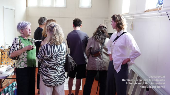 DSC05777- opening van de creatieve broedplaats Het Nest - Spinhuiswal Sint-Jorisstraat - 30aug2026 - foto GerardMontE DSC05777- opening van de creatieve broedplaats Het Nest - Spinhuiswal Sint-Jorisstraat - 30aug2026 - foto GerardMontE